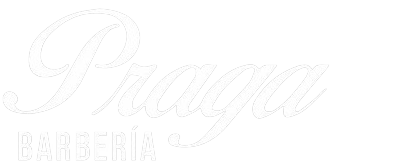 Logo barbería Praga